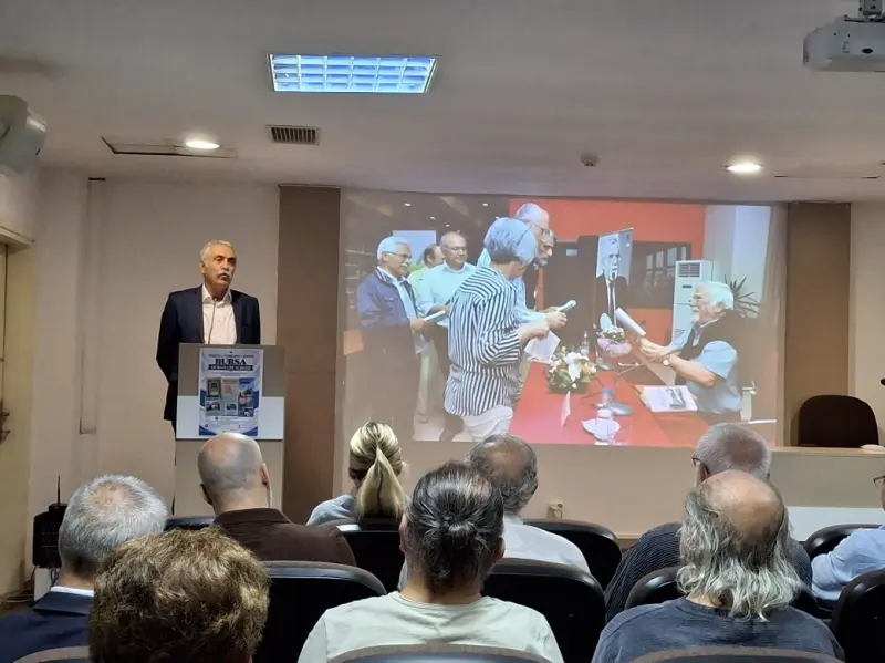 Mümin Ceyhan Bursa Kaynakları Araştırma Kütüphanesi’nde BURSA DERGİLERİNE VEFA başlığı